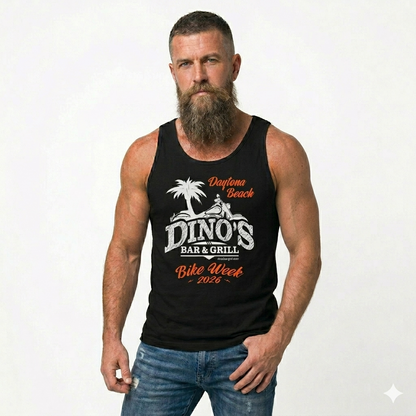 Tank Top | Bike Week 2026 | Dino's Bar & Grill | Daytona Beach