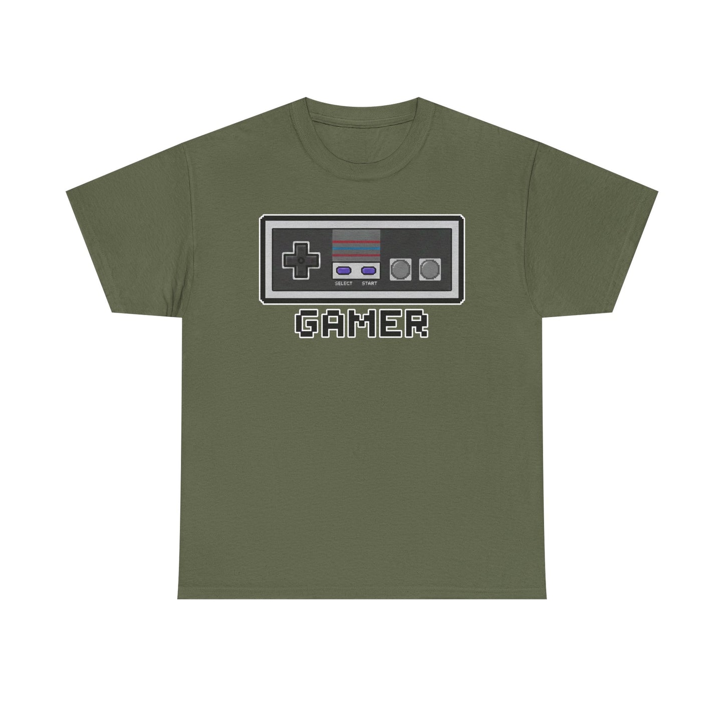 Retro Game Controller Pixel Art Tee | Gamer T-Shirt | Old School Vintage