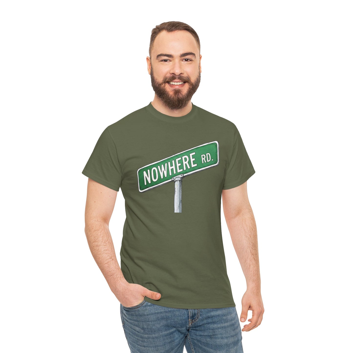 Nowhere Rd. Street Sign Tee | Road to Nowhere T-Shirt