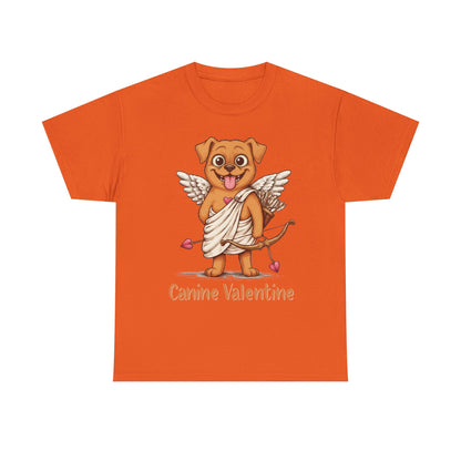 Valentines Day ! Canine Valentine Tee | Happy Cupid | Valentines Gift