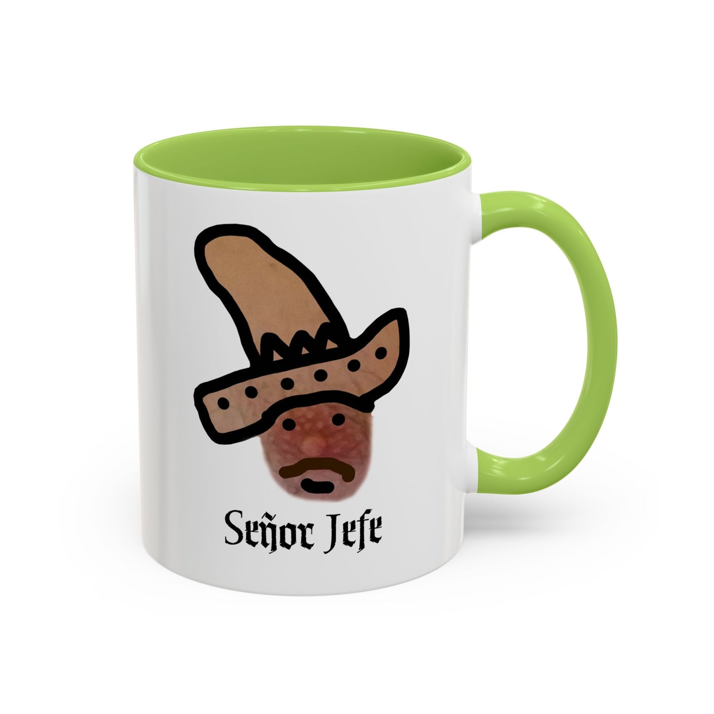 Señor Jefe Sombrero face accent coffee mug | 11oz | Buy Me!