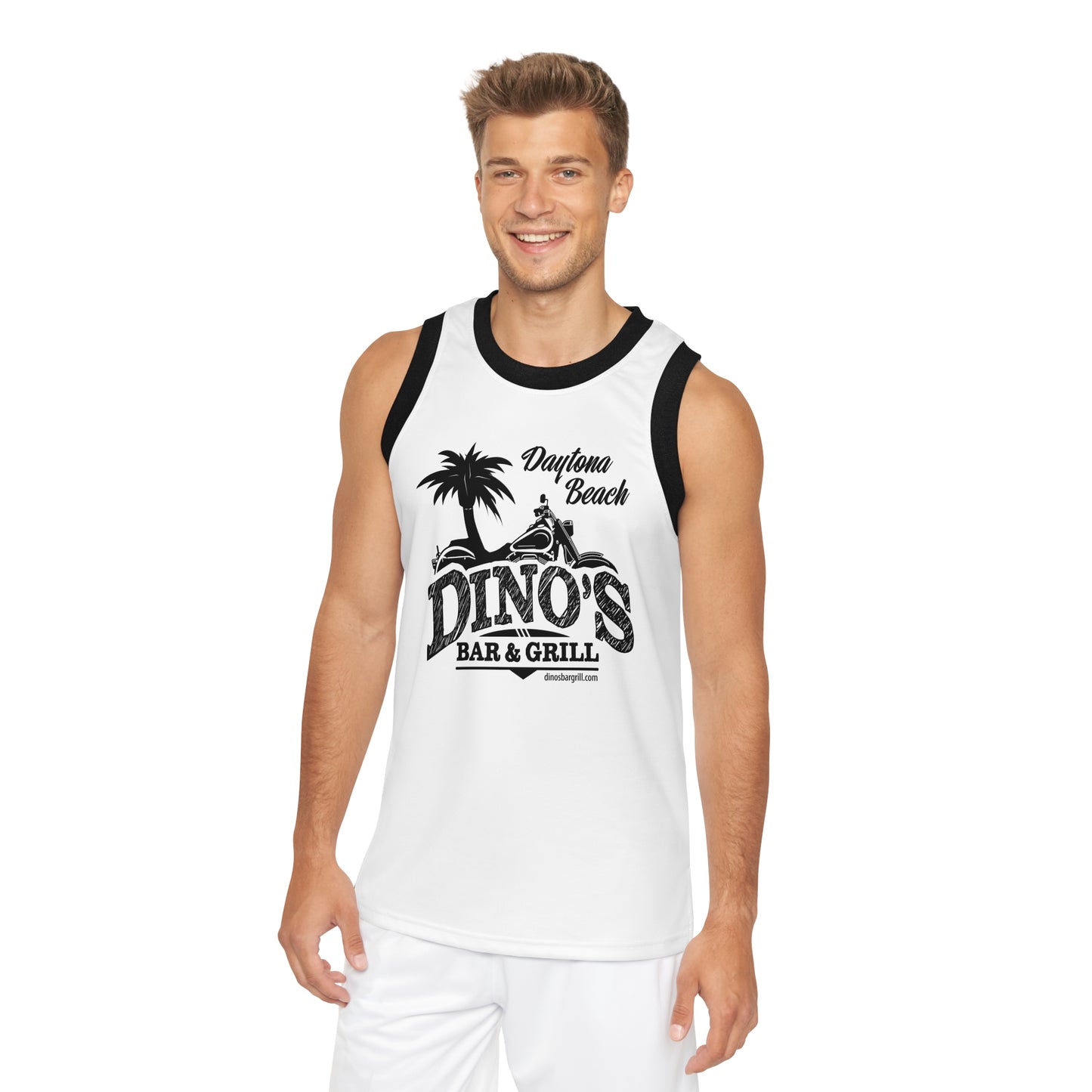 DINO #1 Basketball Jersey | Dino's Bar & Grill | Daytona Beach