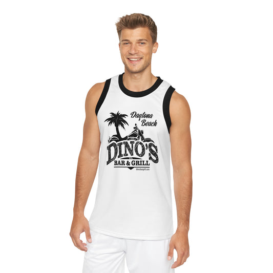 DINO #1 Basketball Jersey | Dino's Bar & Grill | Daytona Beach