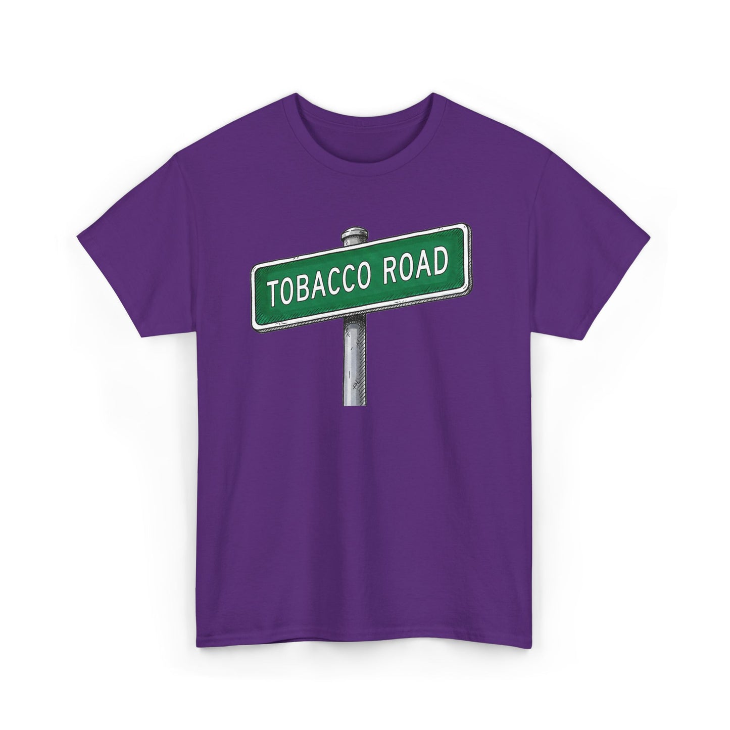 Tobacco Road Street Sign Tee | Vintage Urban Graphic Tee