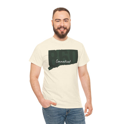 Connecticut Area Code 860 Tee | Graphic State CT T-shirt