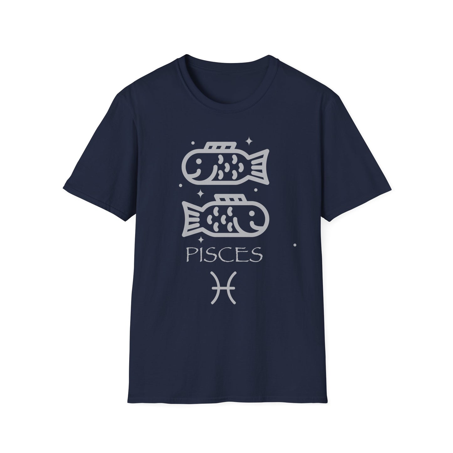 Pisces Fish Zodiac Symbol T-Shirt | Astrology