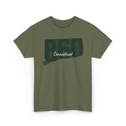 Connecticut Area Code 860 Tee | Graphic State CT T-shirt