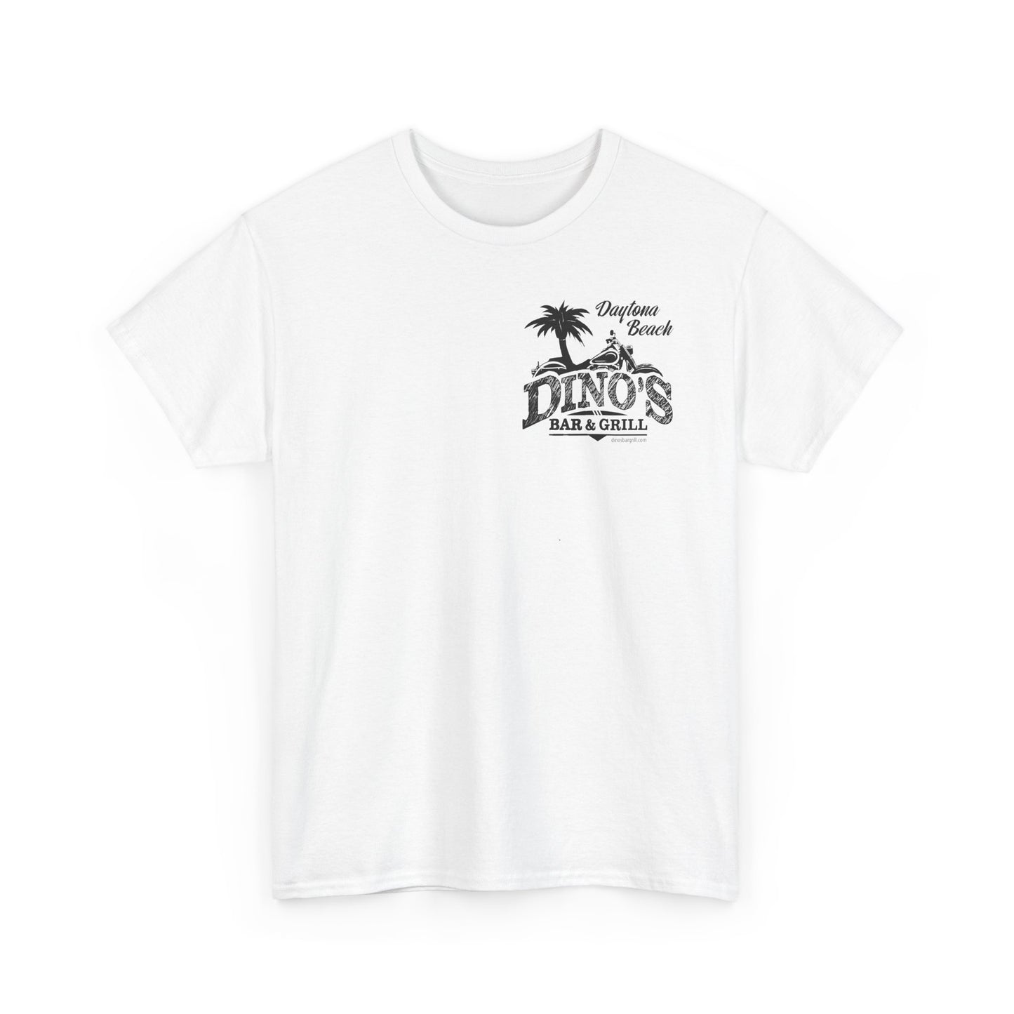 2 Sided Tee | Dino's Bar & Grill | Daytona Beach