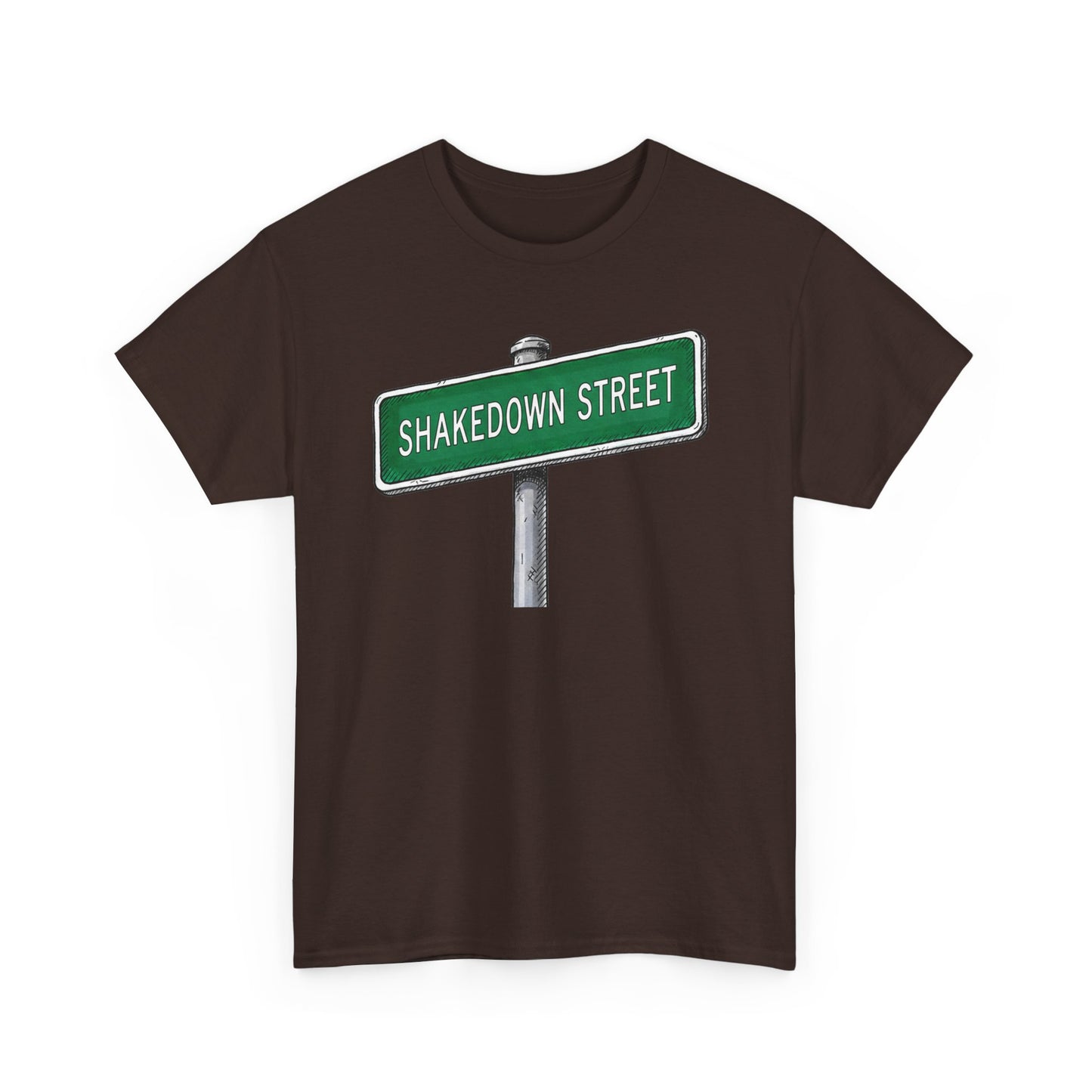 Shakedown Street Sign Tee | Vintage Urban Graphic Tee