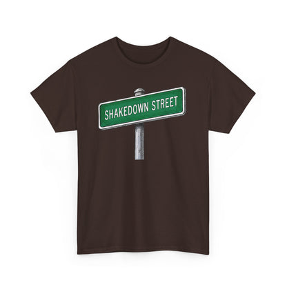 Shakedown Street Sign Tee | Vintage Urban Graphic Tee