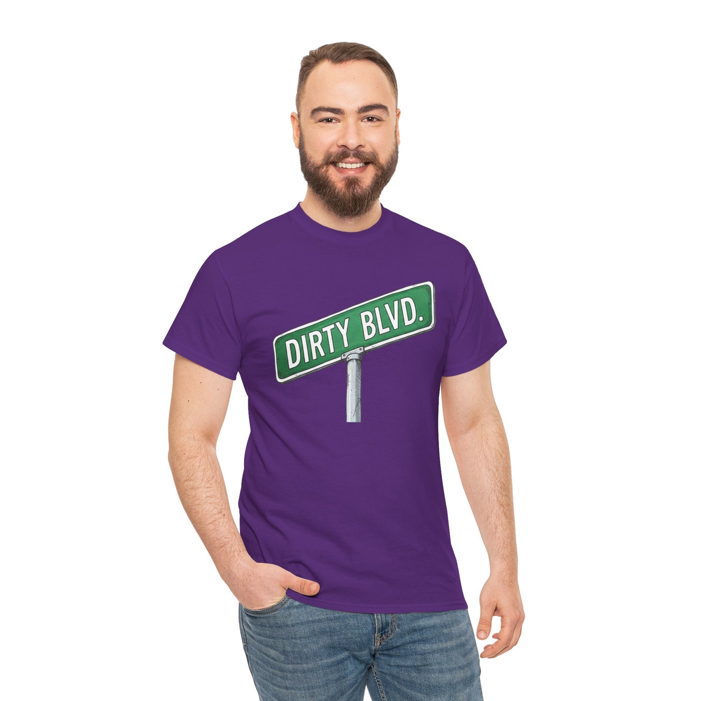 Dirty Blvd. Street Sign Tee | Vintage Urban Graphic Tee