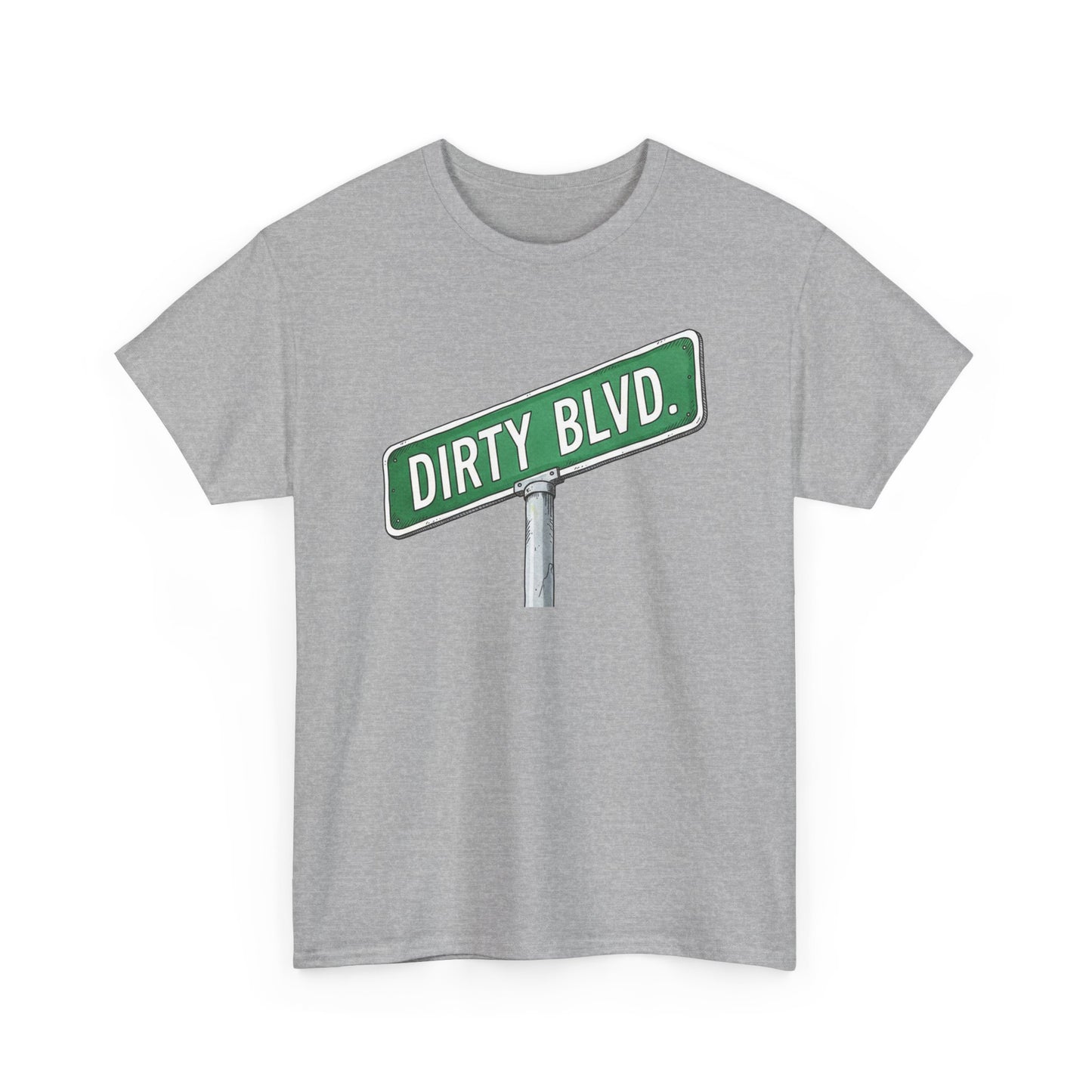 Dirty Blvd. Street Sign Tee | Vintage Urban Graphic Tee