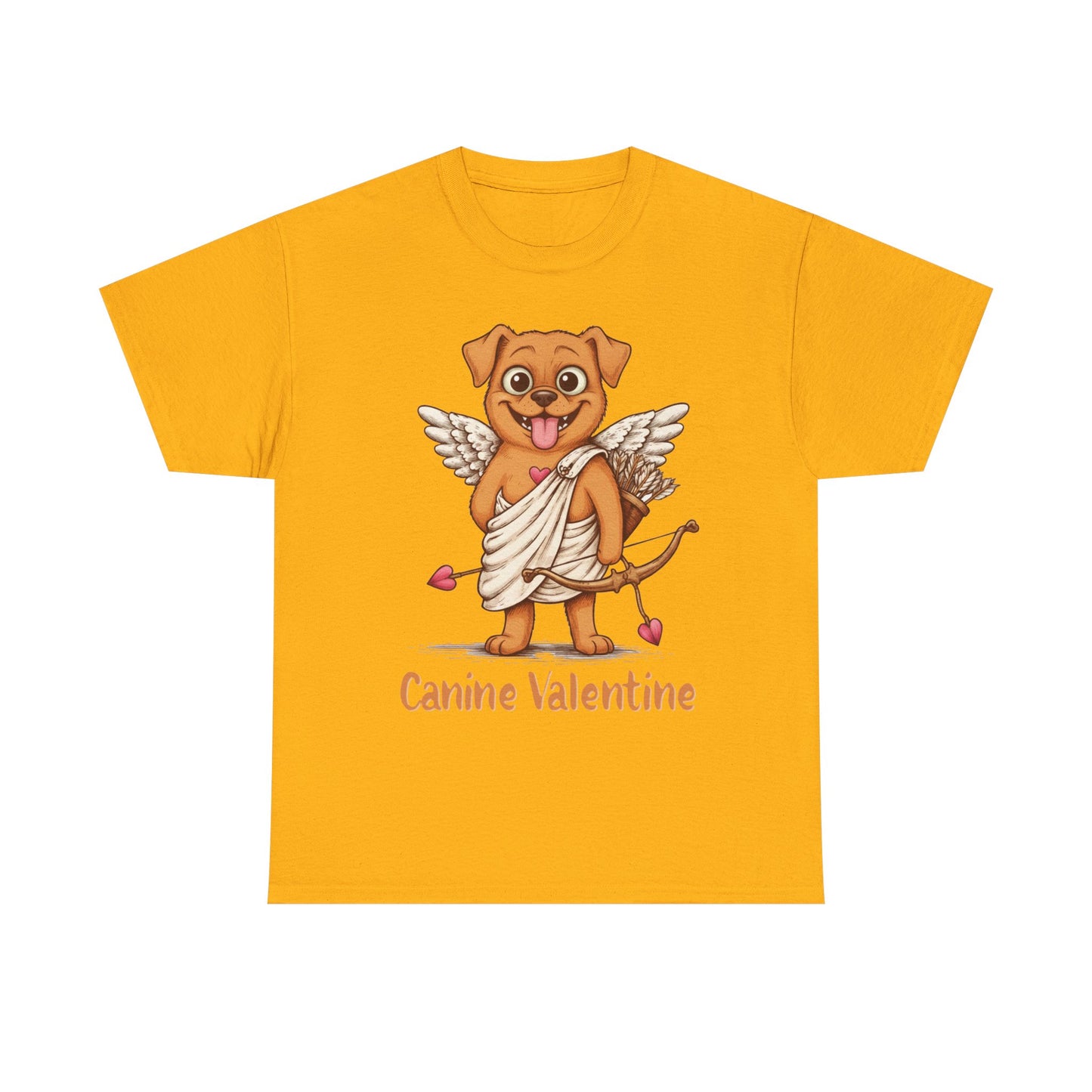 Valentines Day ! Canine Valentine Tee | Happy Cupid | Valentines Gift