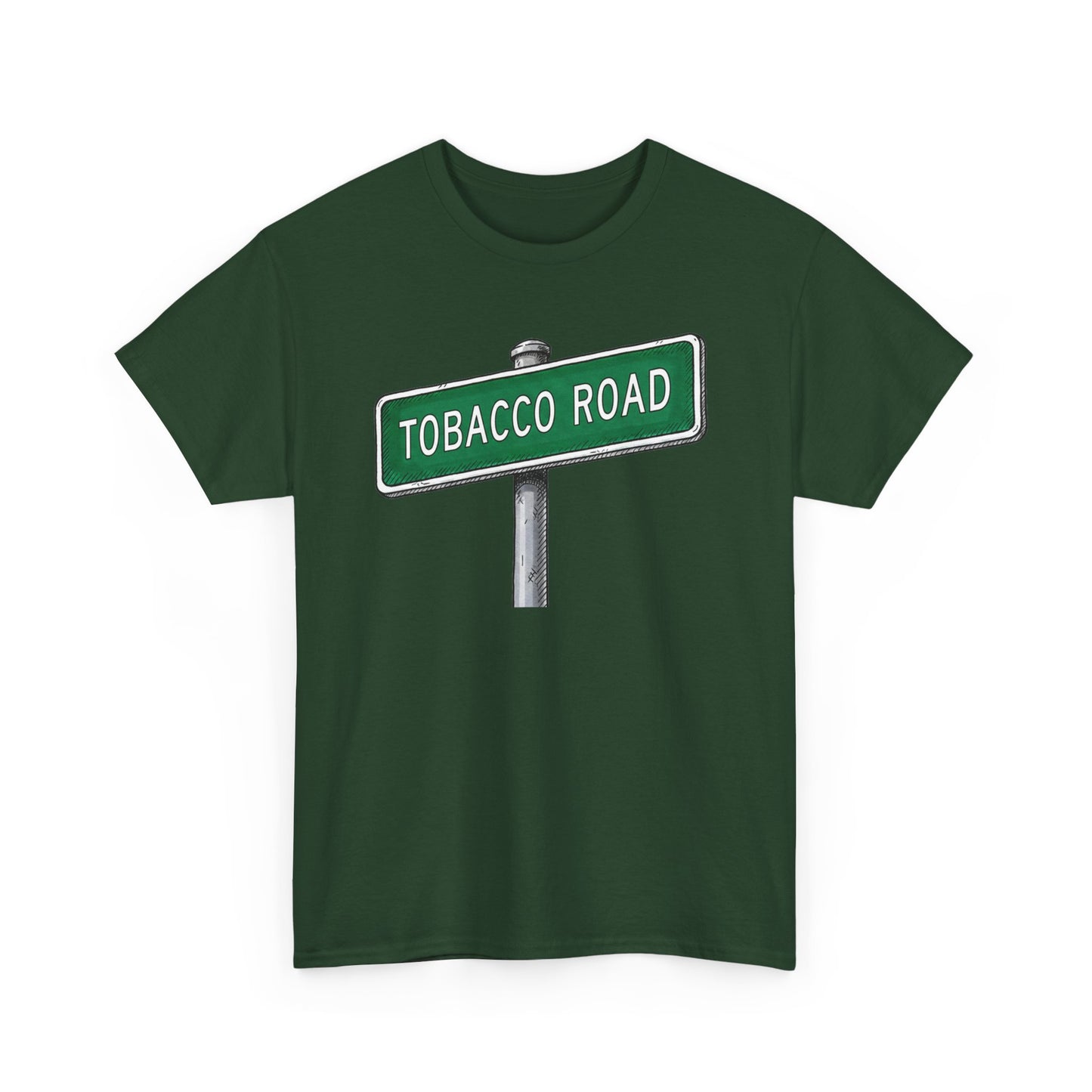 Tobacco Road Street Sign Tee | Vintage Urban Graphic Tee