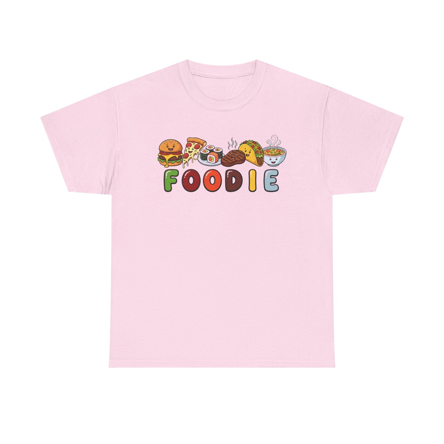 Foodie shirt | Food Lovers | Pizza, Burger, Sushi, Steak, Taco, Soup Tee