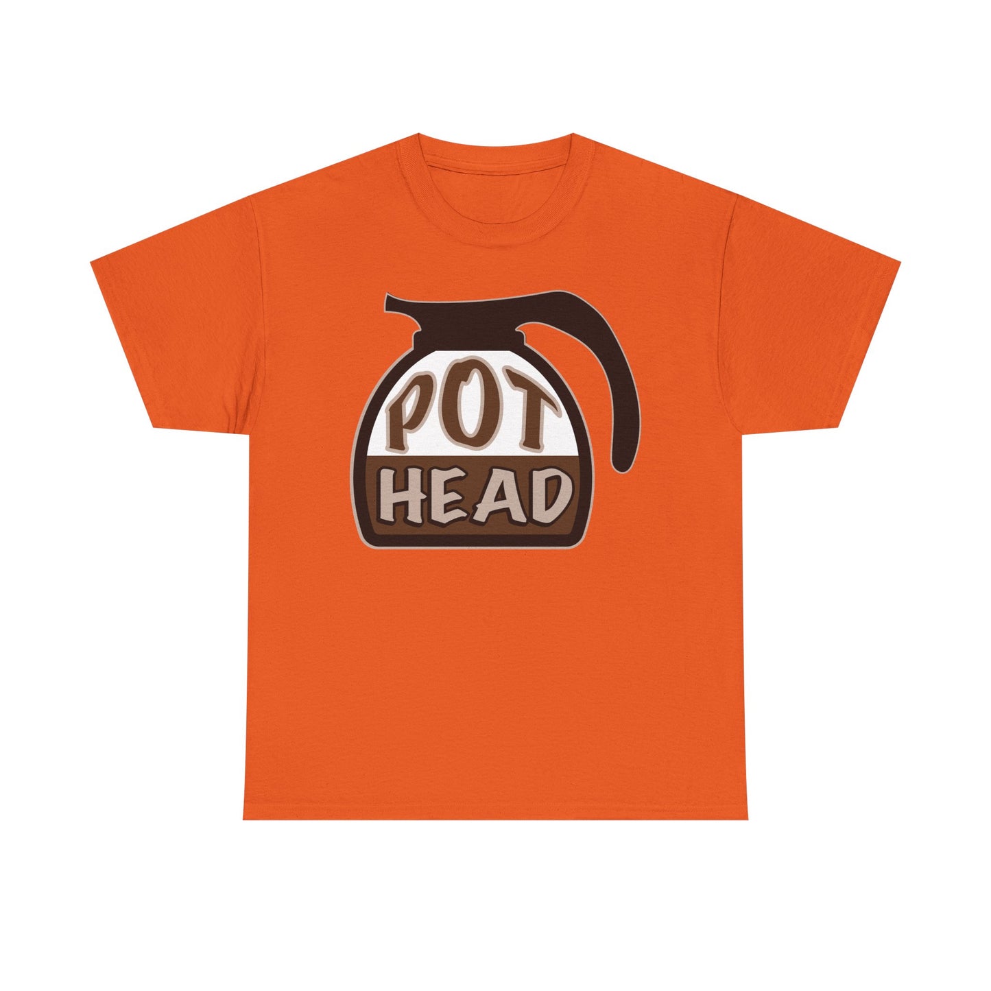 Pot Head Coffee Carafe Tee | Funny Coffee Shirt