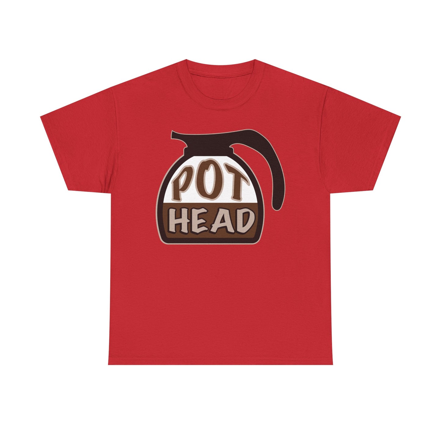 Pot Head Coffee Carafe Tee | Funny Coffee Shirt