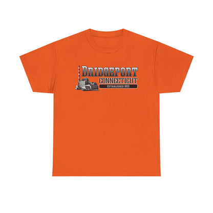 Bridgeport Connecticut Smokestack T-Shirt | Established 1821