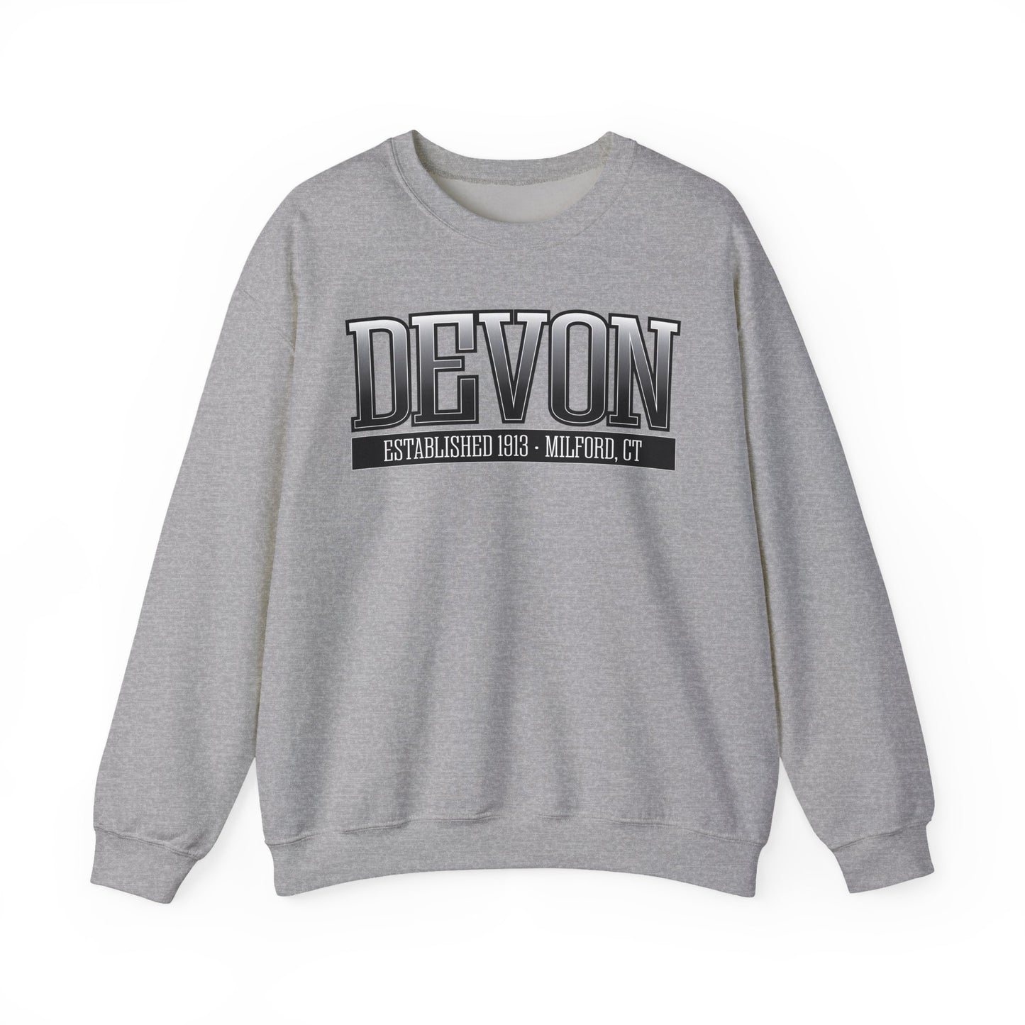 Devon, Established 1913, Milford, Connecticut Sweatshirt