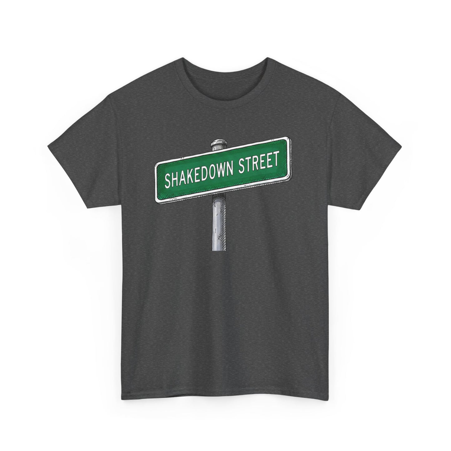Shakedown Street Sign Tee | Vintage Urban Graphic Tee
