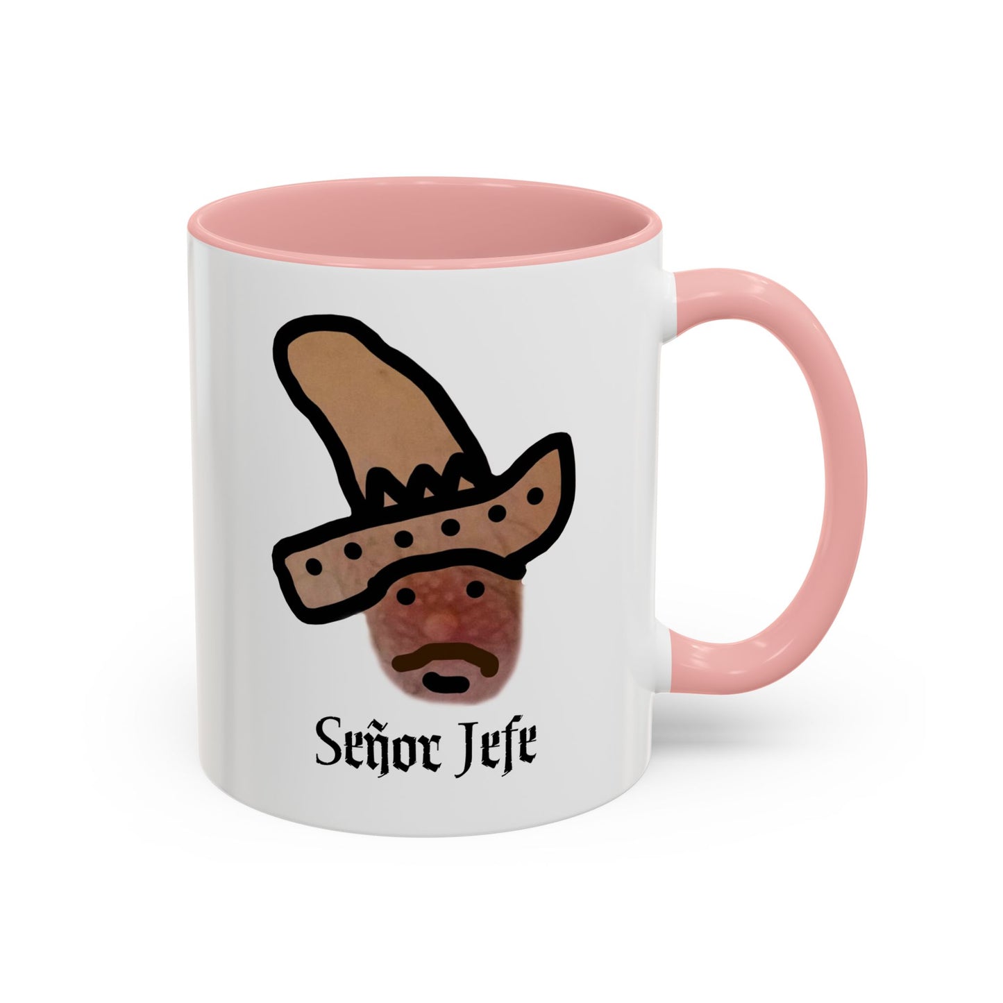 Señor Jefe Sombrero face accent coffee mug | 11oz | Buy Me!