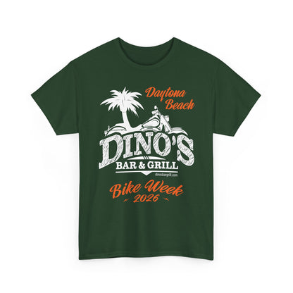 1-Sided Tee | Bike Week 2026 | Dino's Bar & Grill | Daytona Beach