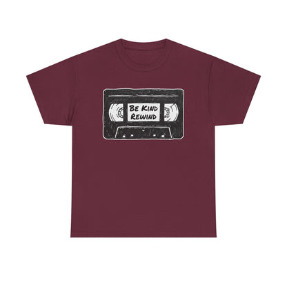 Be Kind Rewind VHS cassette tape T-Shirt | retro music tee