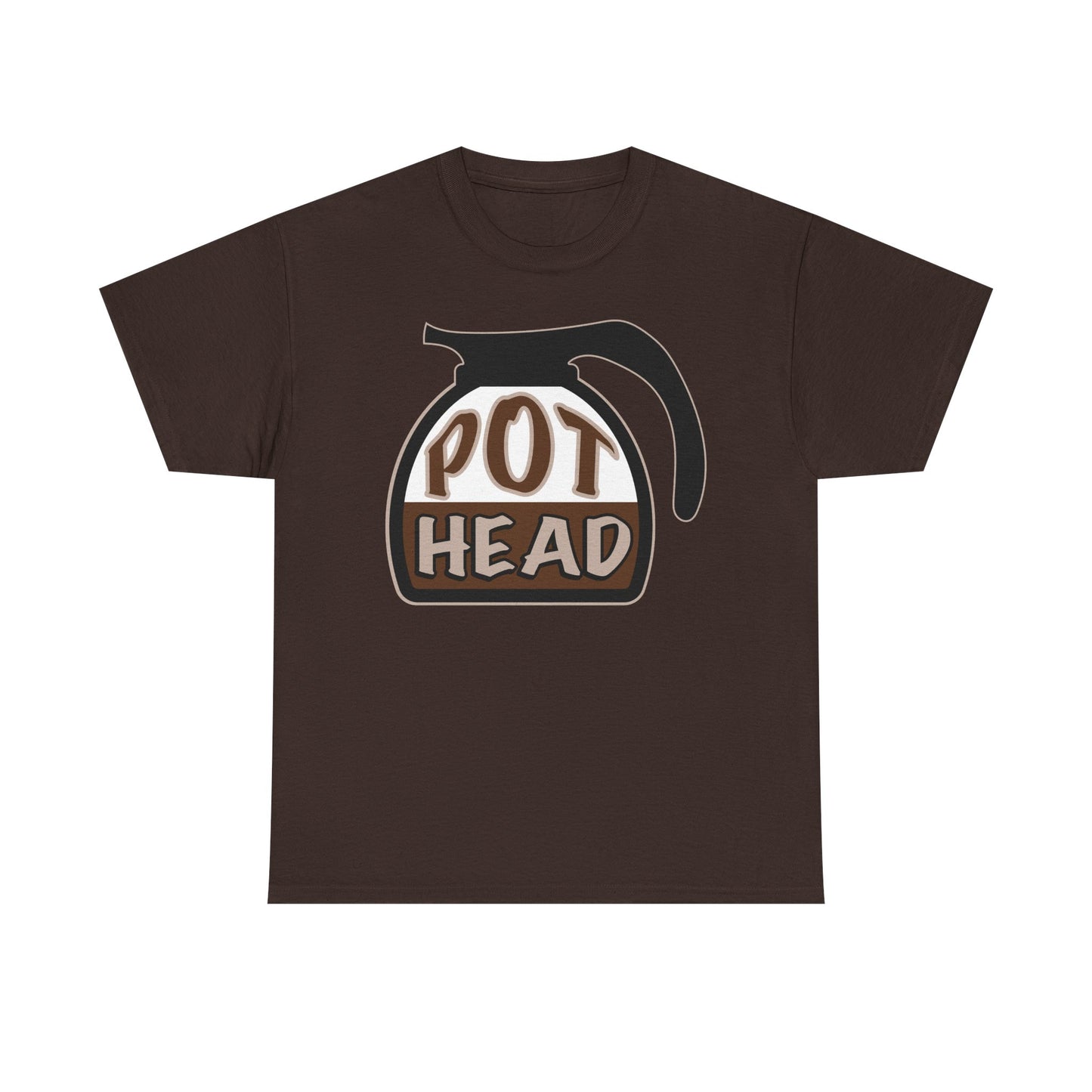 Pot Head Coffee Carafe Tee | Funny Coffee Shirt