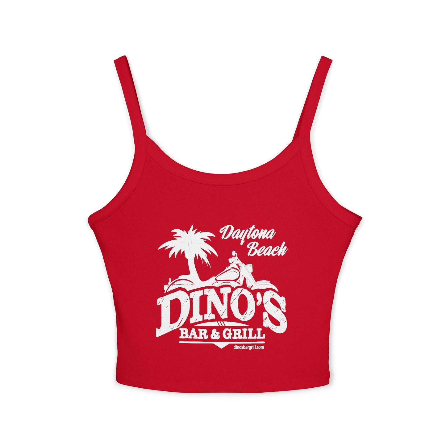 Women's Beach Crop Tank Top | Dino's Bar & Grill | Daytona Beach