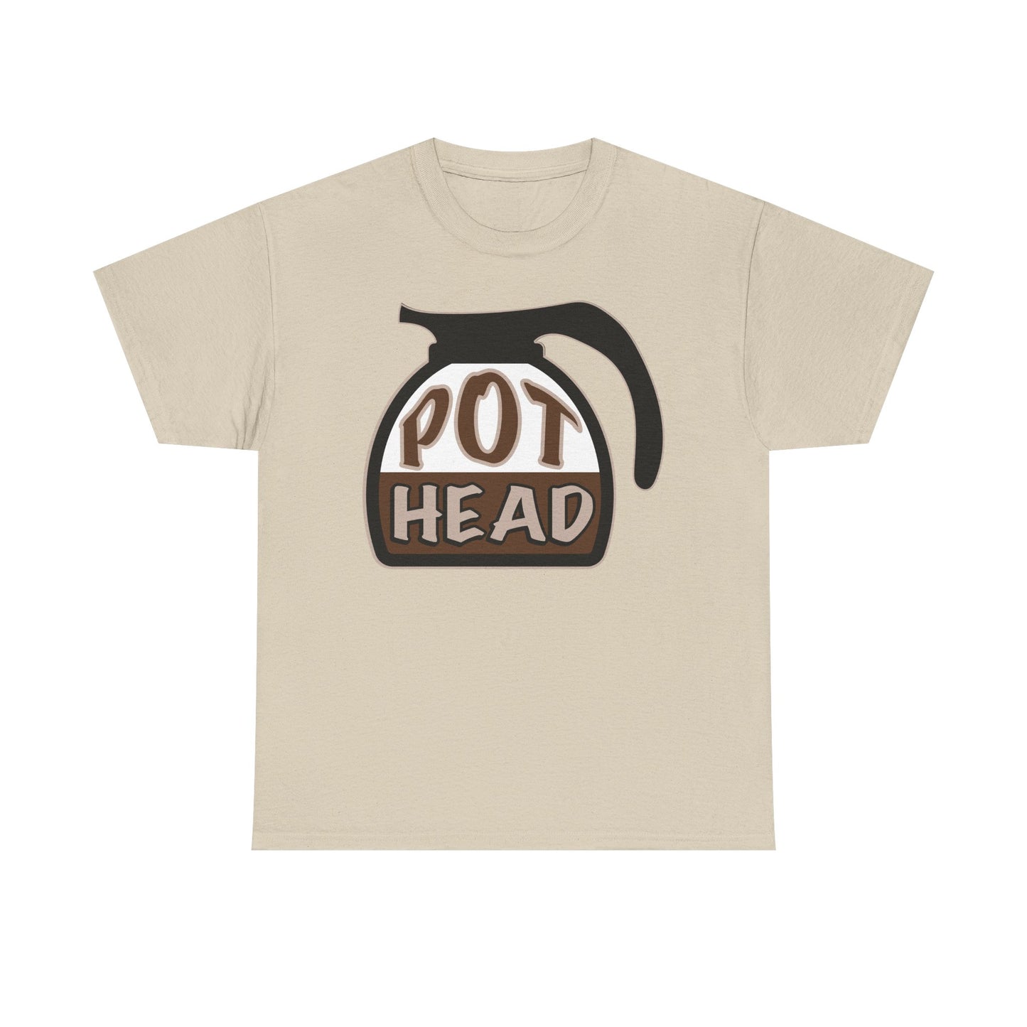 Pot Head Coffee Carafe Tee | Funny Coffee Shirt