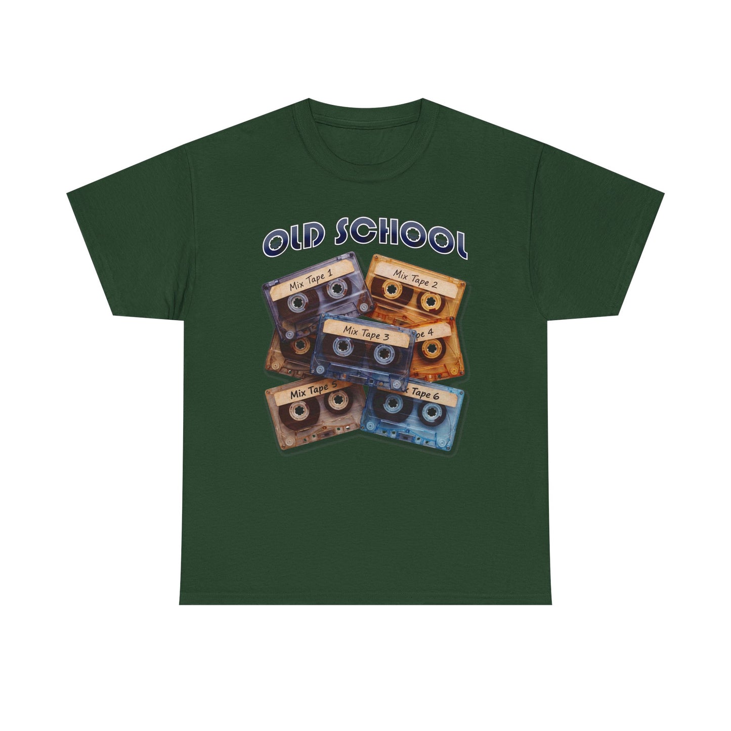 Old School Cassette Mix Tape Tee | Retro Music Vintage Audio Design