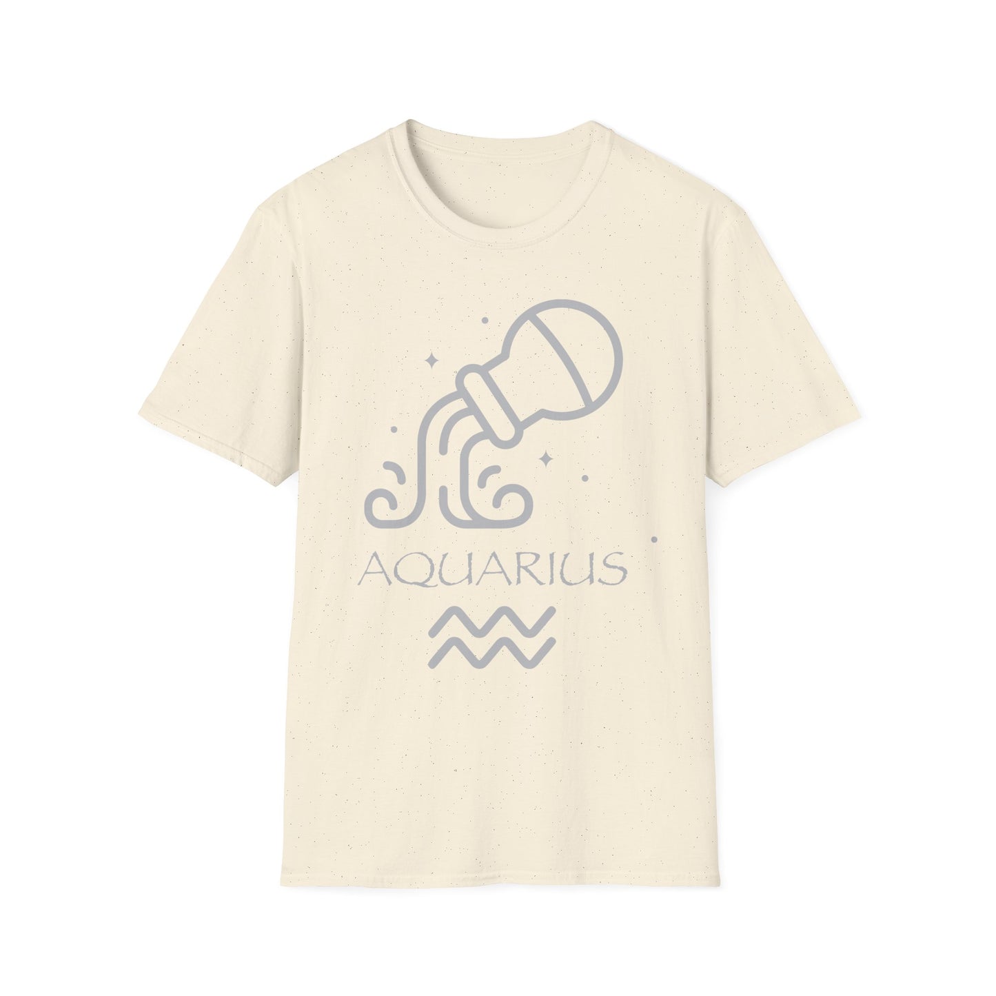 Aquarius Water Bearer Zodiac Symbol T-Shirt | Astrology