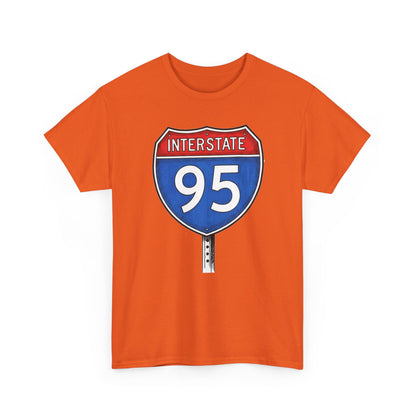 Interstate 95 Sign Tee | Vintage Urban Graphic I95 T-shirt