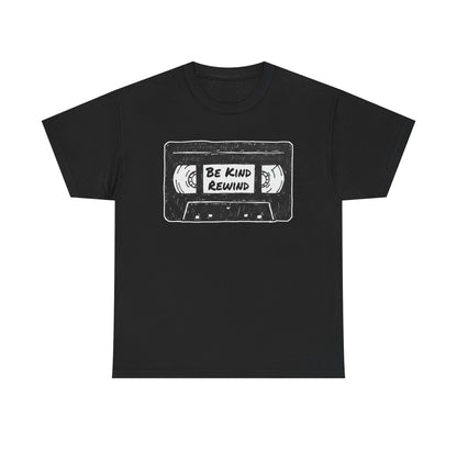 Be Kind Rewind VHS cassette tape T-Shirt | retro music tee