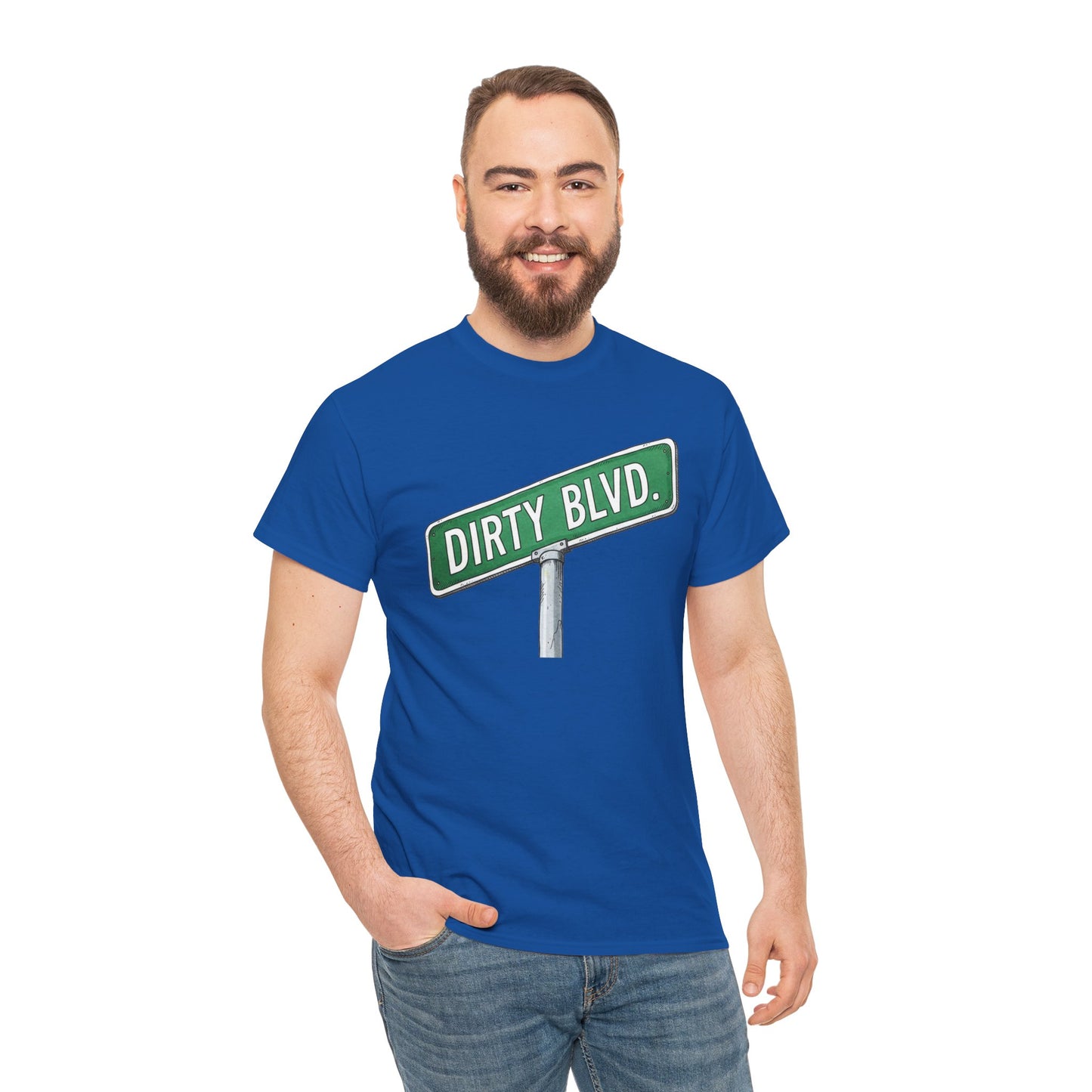 Dirty Blvd. Street Sign Tee | Vintage Urban Graphic Tee
