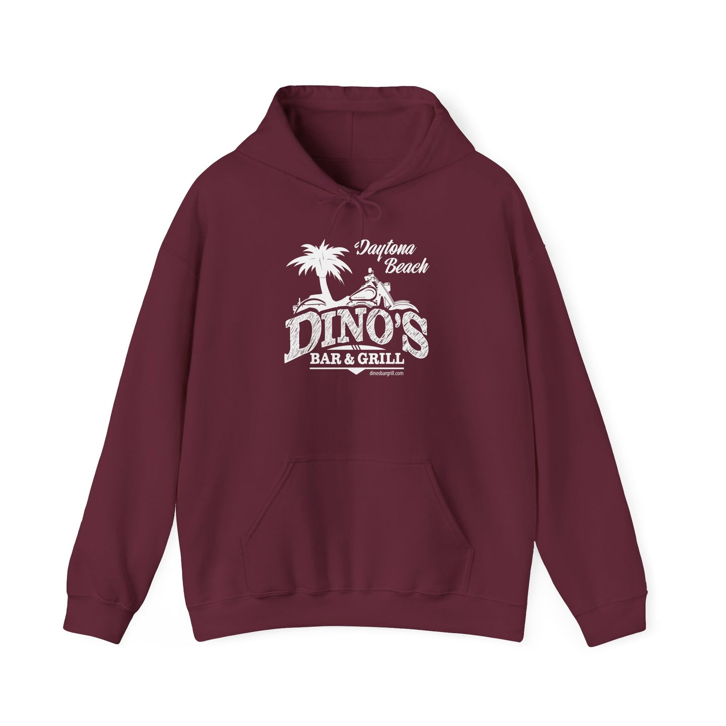 1 Sided Pullover Hoodie | Dino's Bar & Grill | Daytona Beach