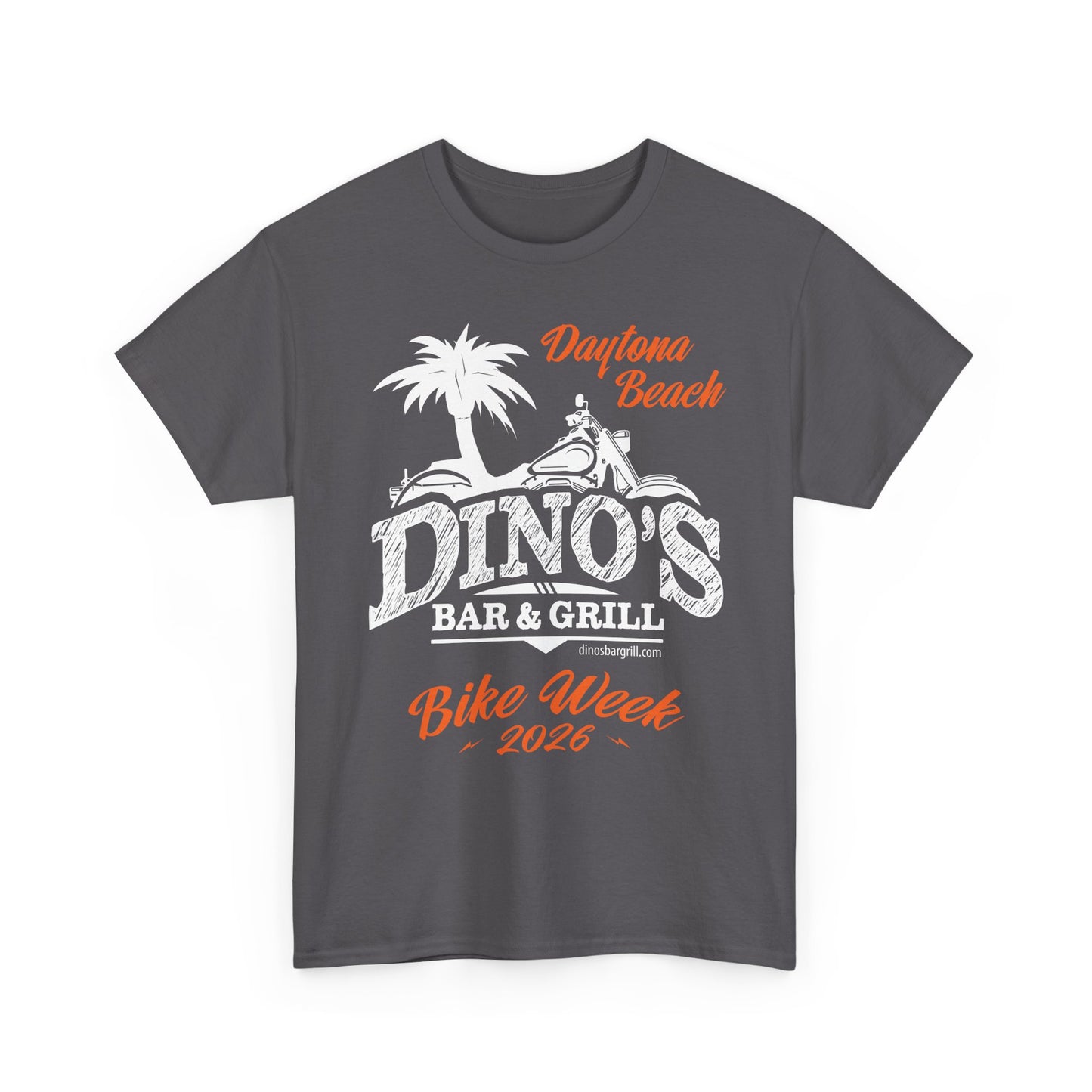 1-Sided Tee | Bike Week 2026 | Dino's Bar & Grill | Daytona Beach
