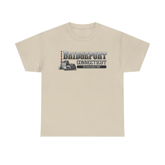 Bridgeport Connecticut Smokestack T-Shirt | Established 1821