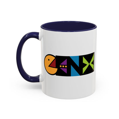 Retro Gen-X Arcade Style Mug | 80s Video Game Inspired Coffee Mug