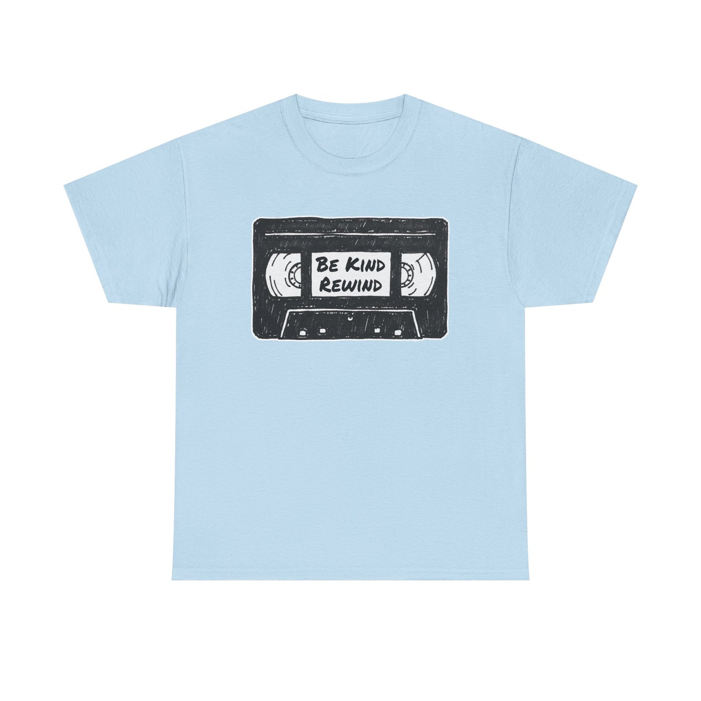 Be Kind Rewind VHS cassette tape T-Shirt | retro music tee