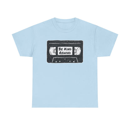 Be Kind Rewind VHS cassette tape T-Shirt | retro music tee