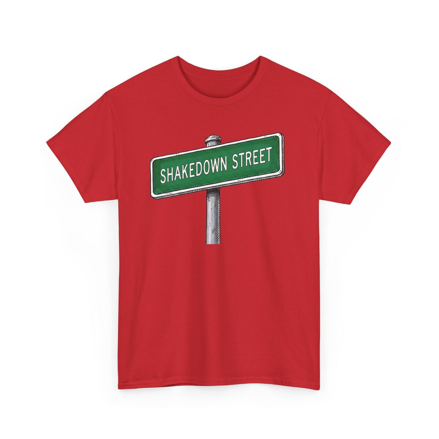Shakedown Street Sign Tee | Vintage Urban Graphic Tee