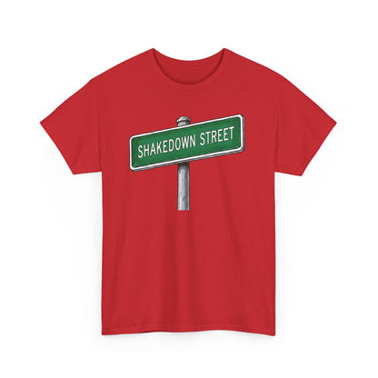 Shakedown Street Sign Tee | Vintage Urban Graphic Tee