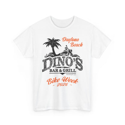 1-Sided Tee | Bike Week 2026 | Dino's Bar & Grill | Daytona Beach