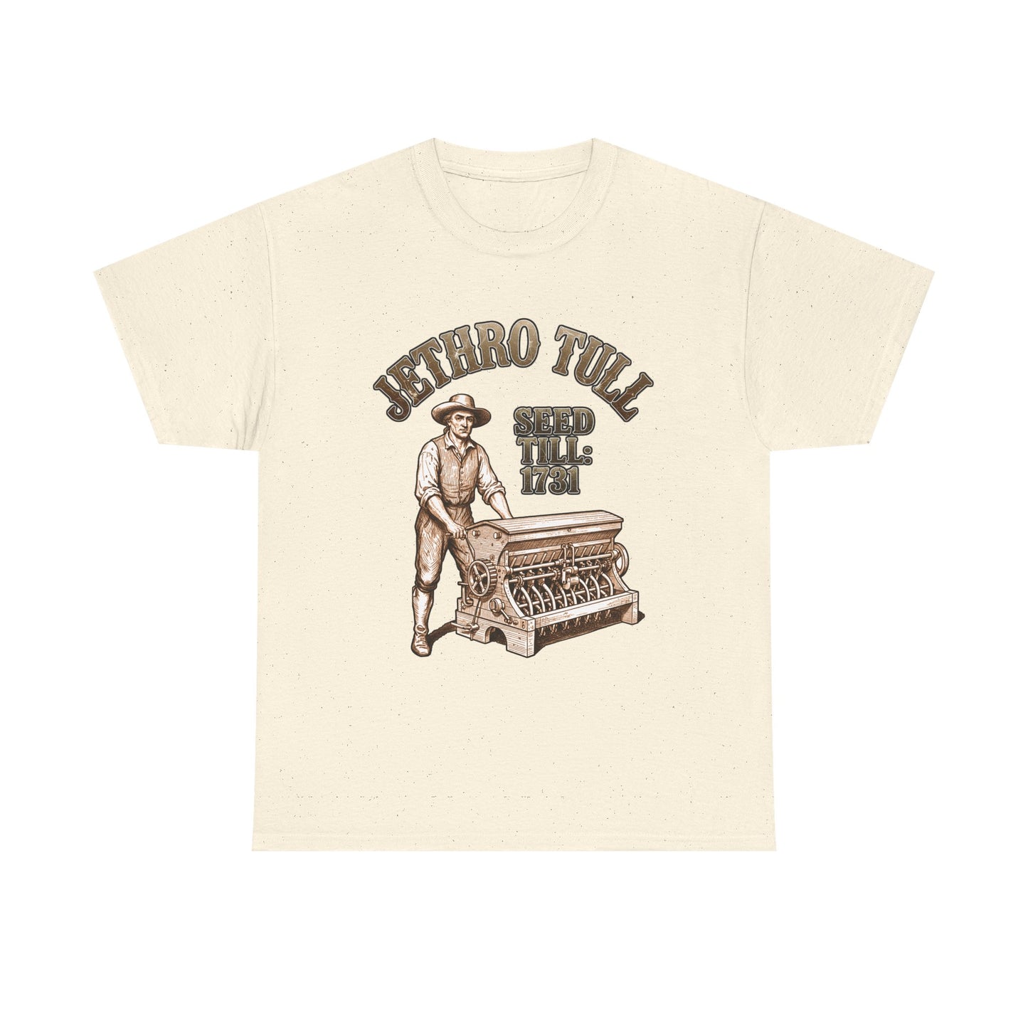 Jethro Tull Vintage Band Tee | Man with Flax Scutching Machine T-Shirt