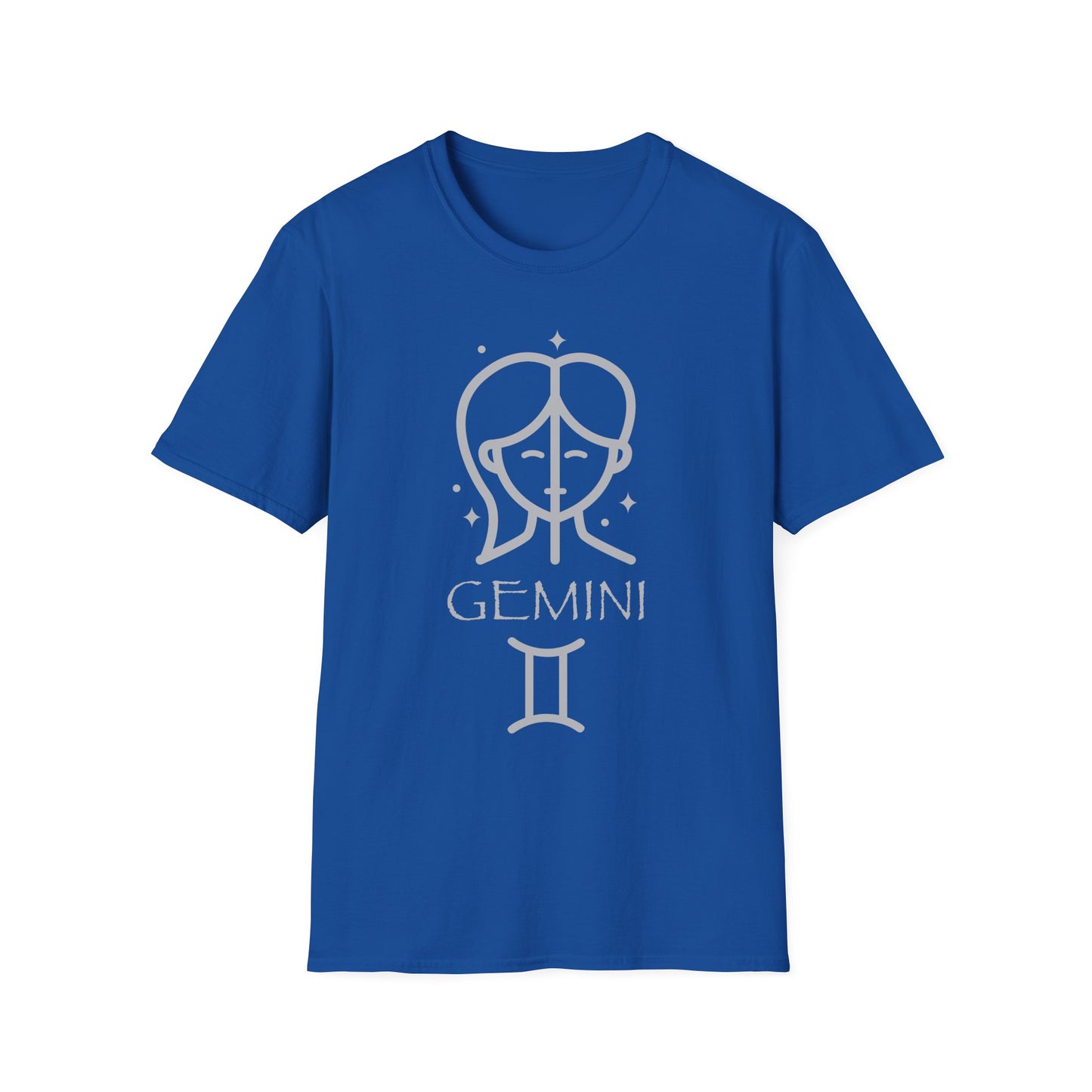 Gemini Zodiac Illustration T-Shirt | Gemini Symbol Tee