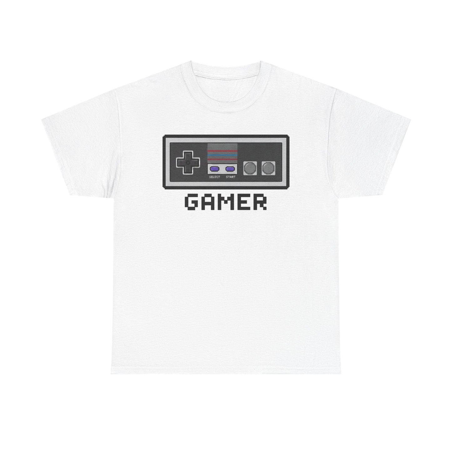 Retro Game Controller Pixel Art Tee | Gamer T-Shirt | Old School Vintage