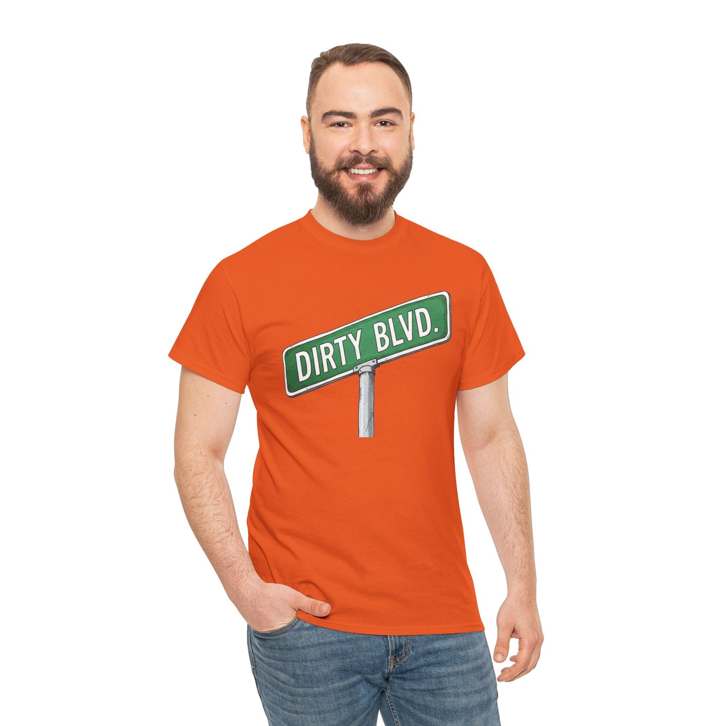 Dirty Blvd. Street Sign Tee | Vintage Urban Graphic Tee
