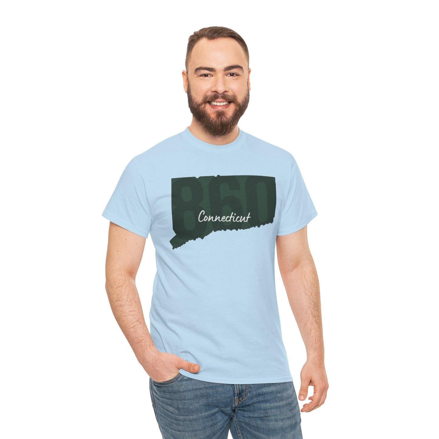 Connecticut Area Code 860 Tee | Graphic State CT T-shirt