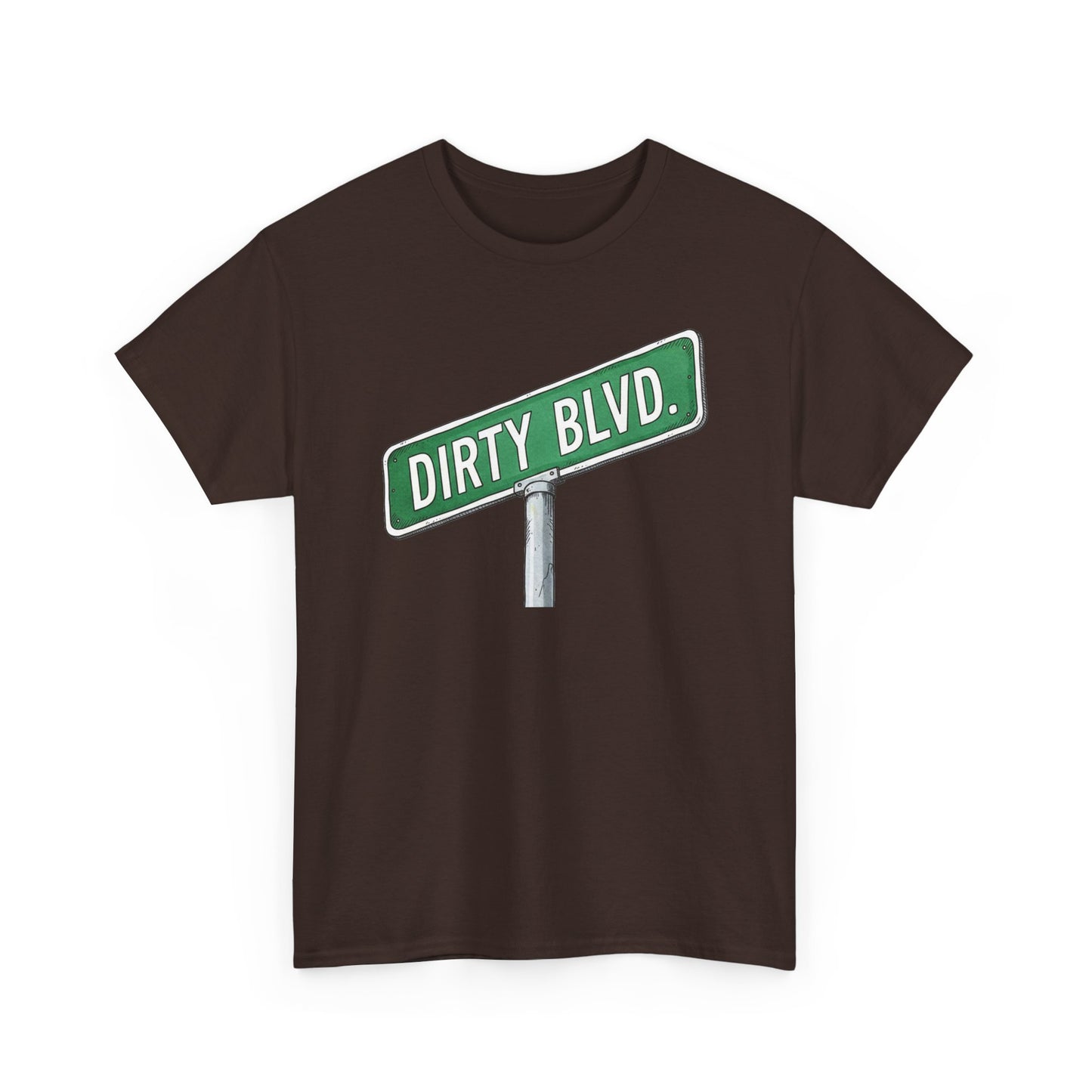 Dirty Blvd. Street Sign Tee | Vintage Urban Graphic Tee